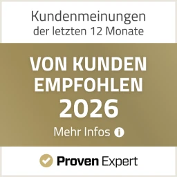 Proven Expert - Von Kunden empfohlen 2026